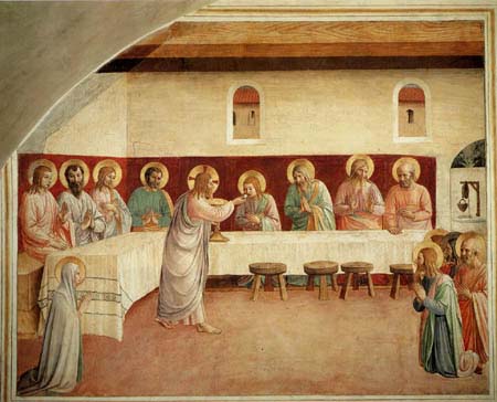La Céne Fra Angelico la Céne de Fra Angelico